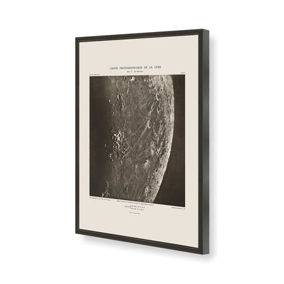 [Color:Satin Black], Picture of art in a Satin Black frame of the corner