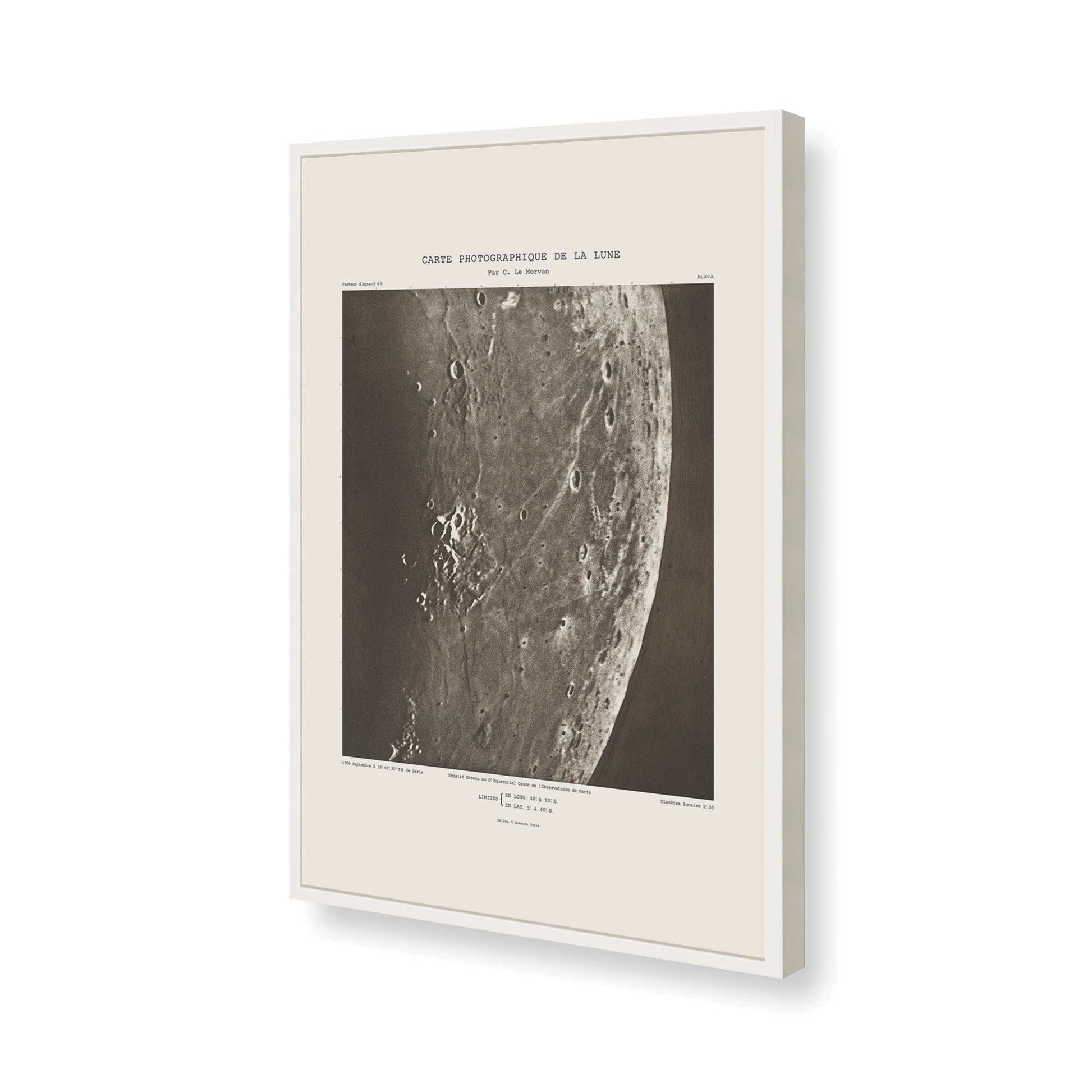 [Color:Opaque White], Picture of art in a Opaque White frame of the corner