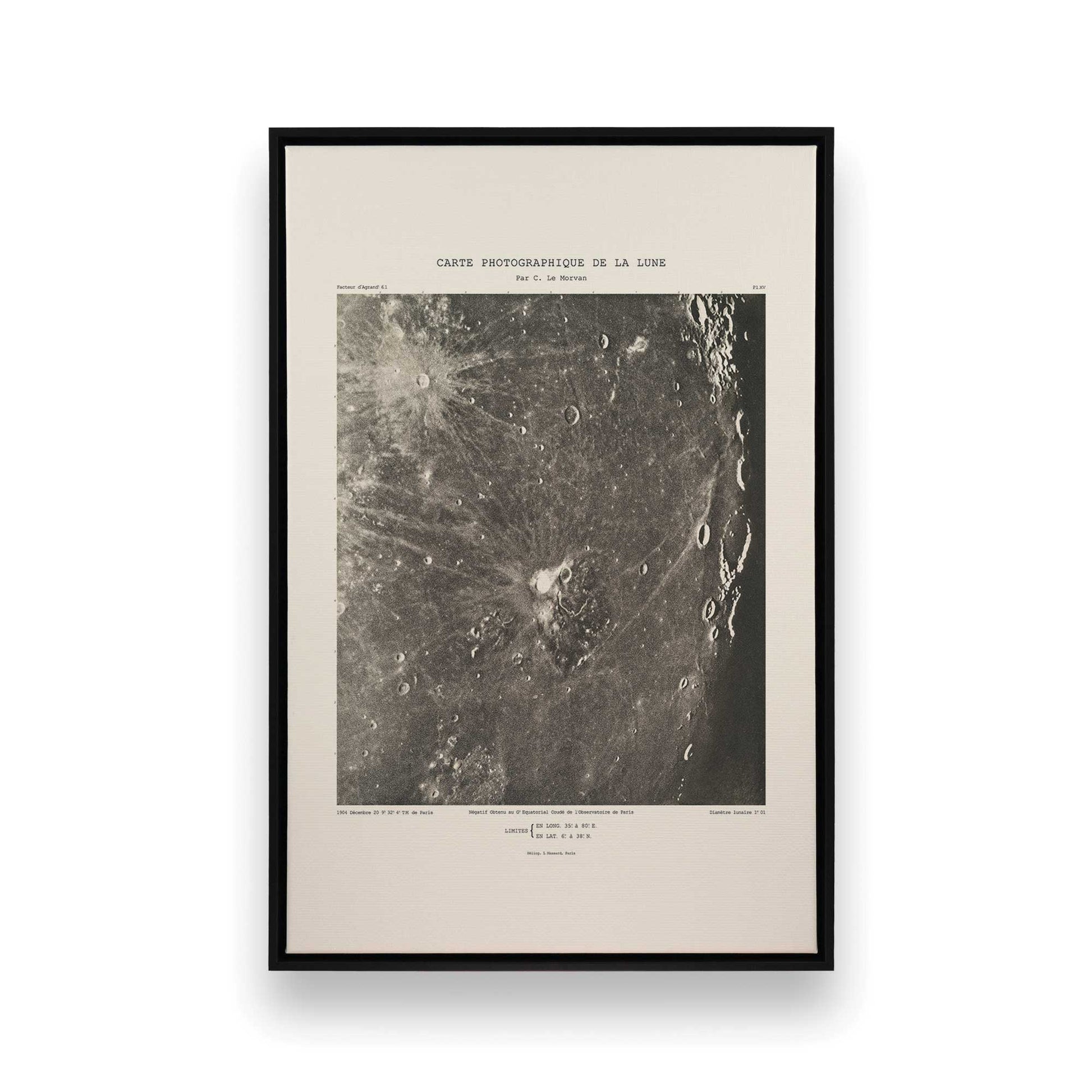 [Color:Satin Black], Picture of art in a Satin Black frame