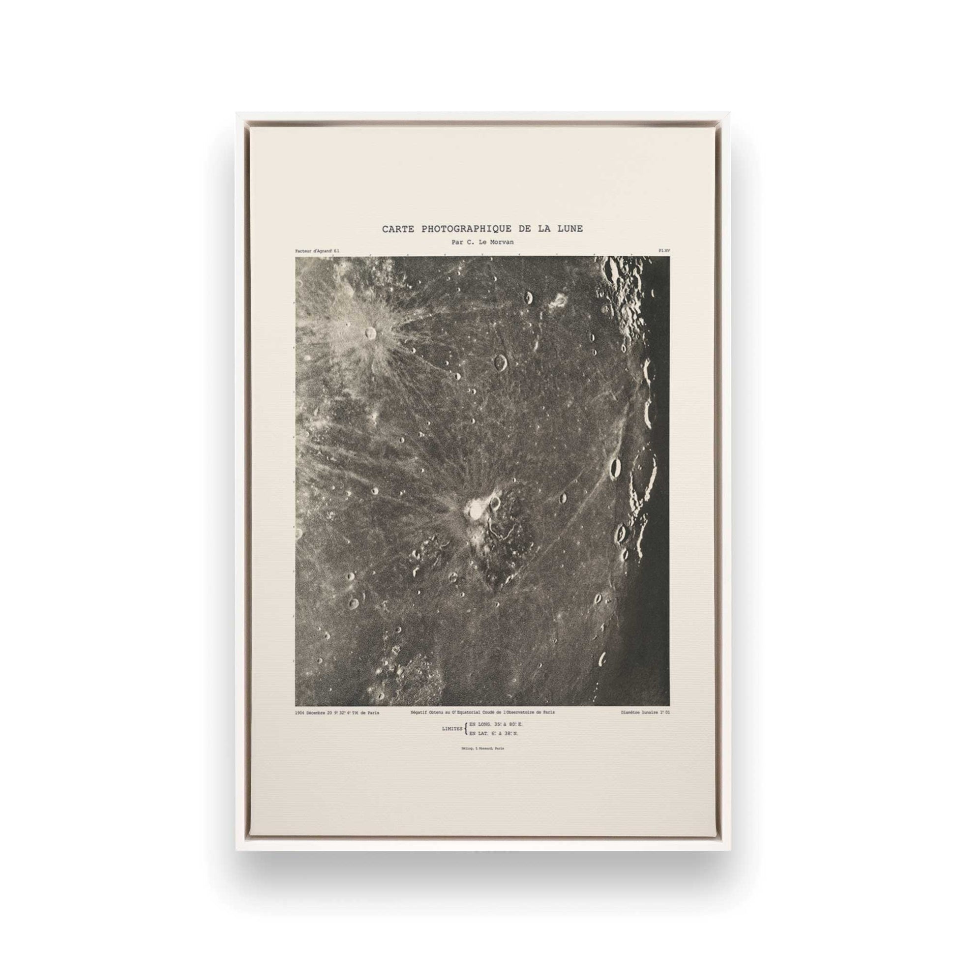 [Color:Opaque White], Picture of art in a White frame