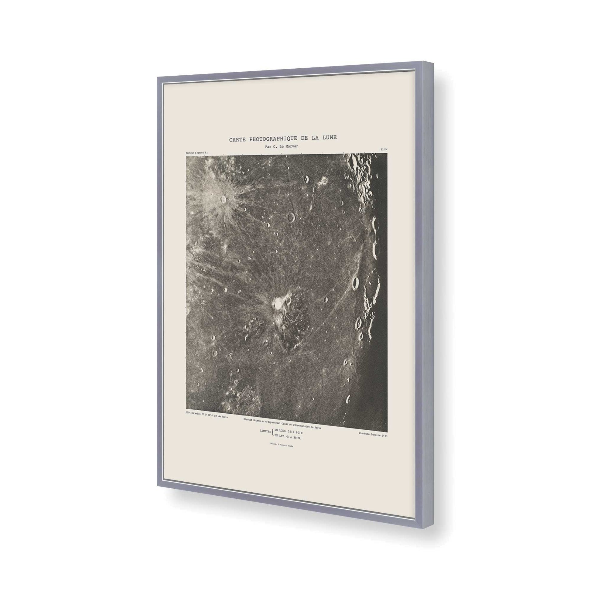 [Color:Polished Chrome], Picture of art in a Polished Chrome frame of the corner