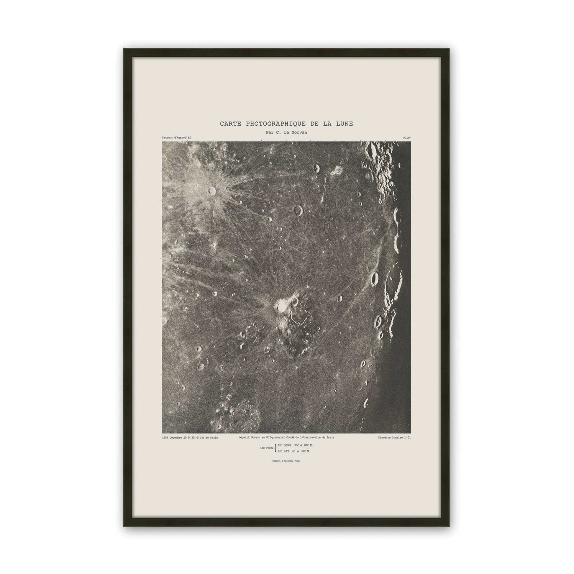 [Color:Satin Black], Picture of art in a Satin Black frame