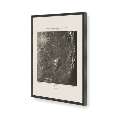 [Color:Satin Black], Picture of art in a Satin Black frame of the corner