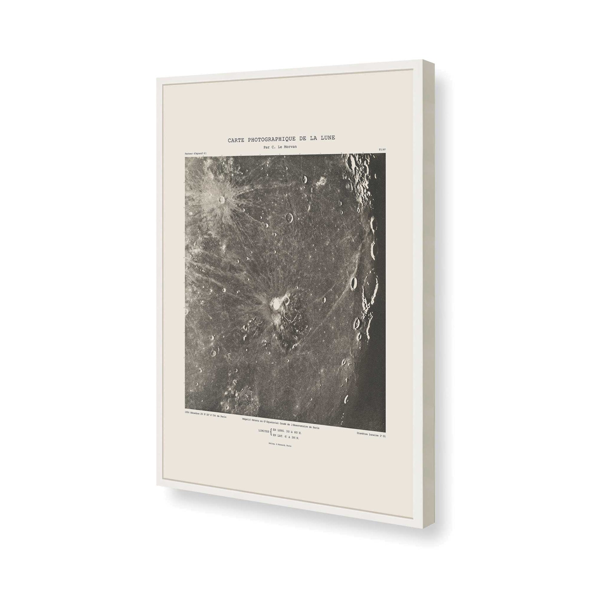 [Color:Opaque White], Picture of art in a Opaque White frame of the corner