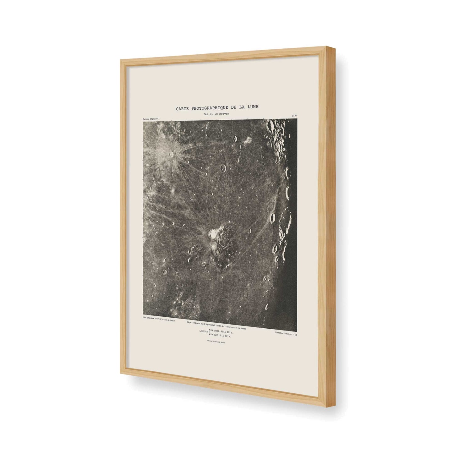 [Color:American Maple], Picture of art in a American Maple frame of the corner