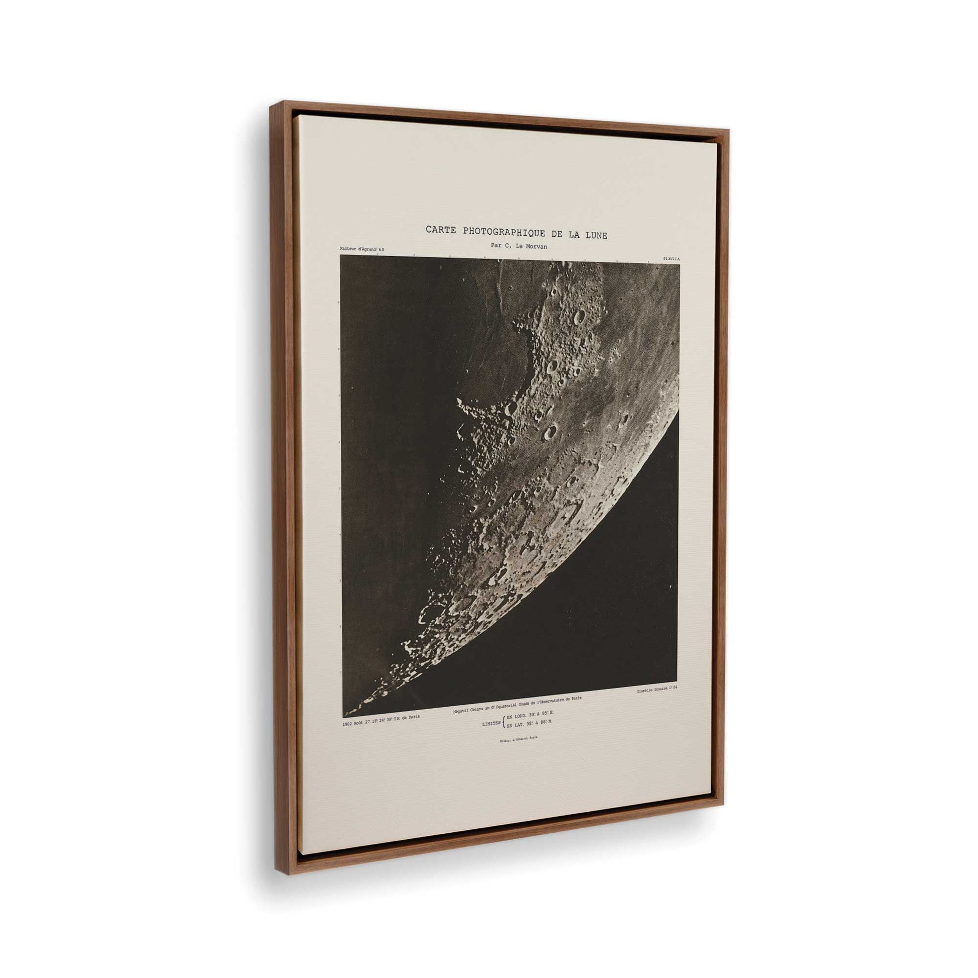 [Color:Walnut], Picture of the corner of the art