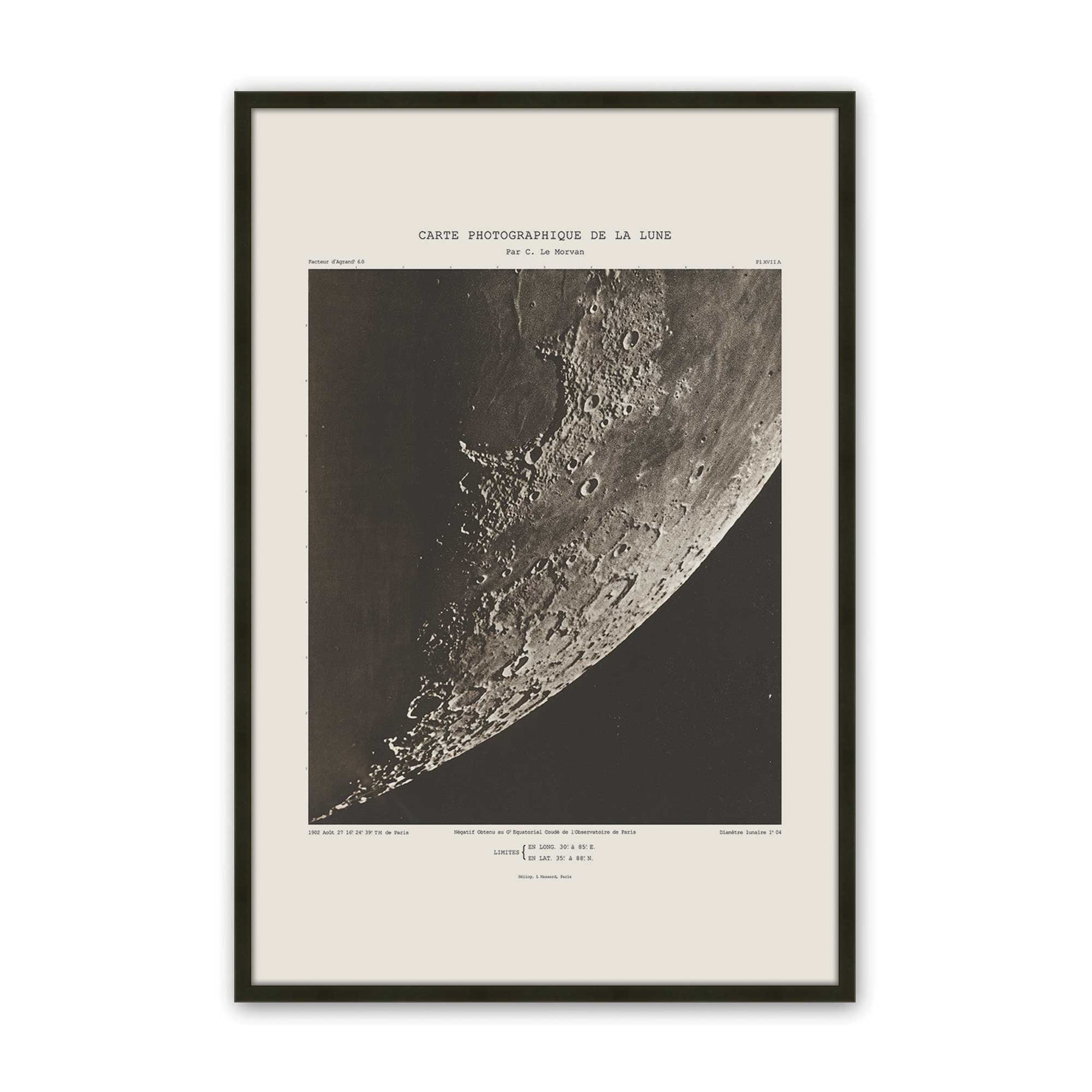 [Color:Satin Black], Picture of art in a Satin Black frame