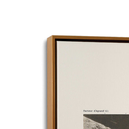 [Color:Polished Gold], Picture of art in a Polished Gold frame at an angle
