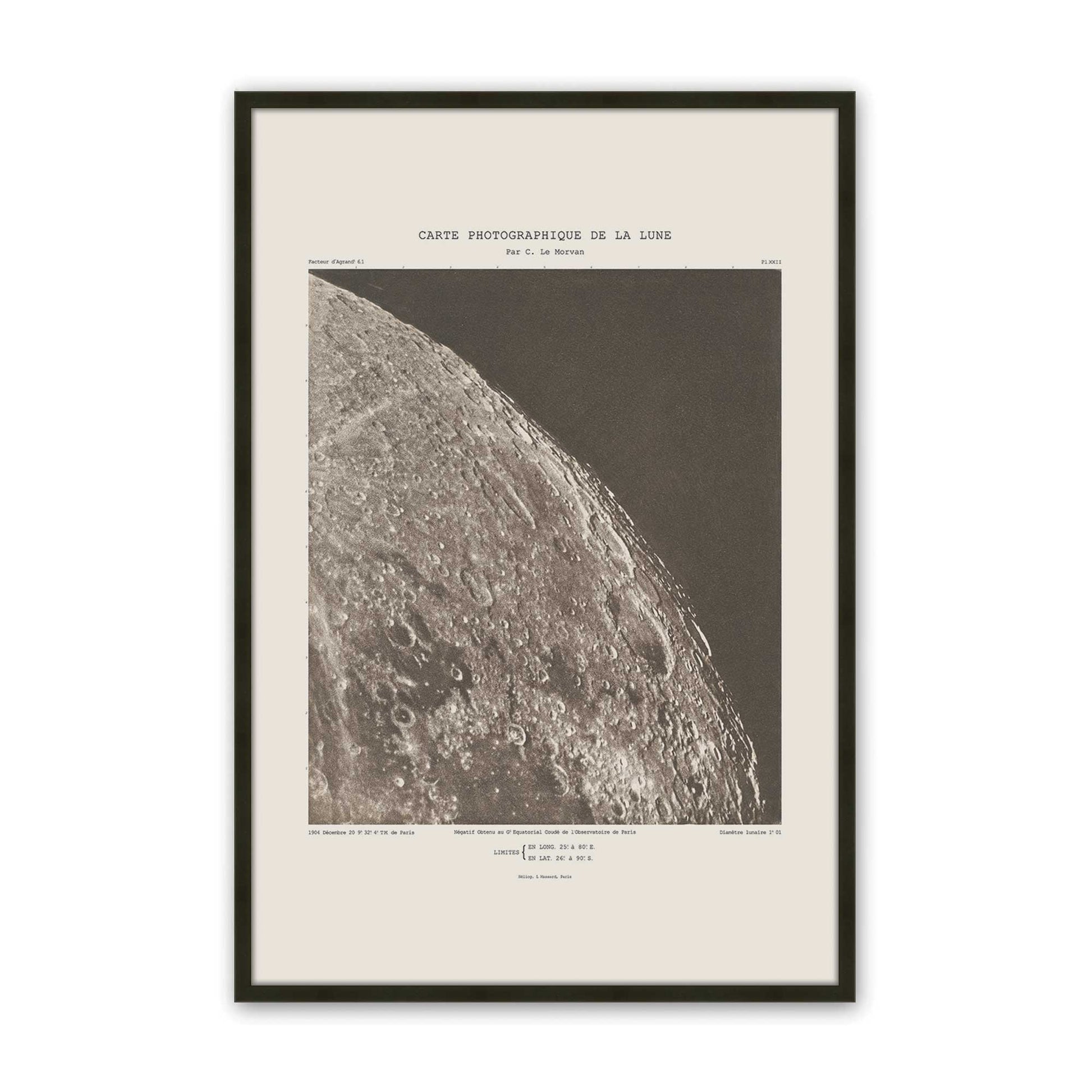 [Color:Satin Black], Picture of art in a Satin Black frame