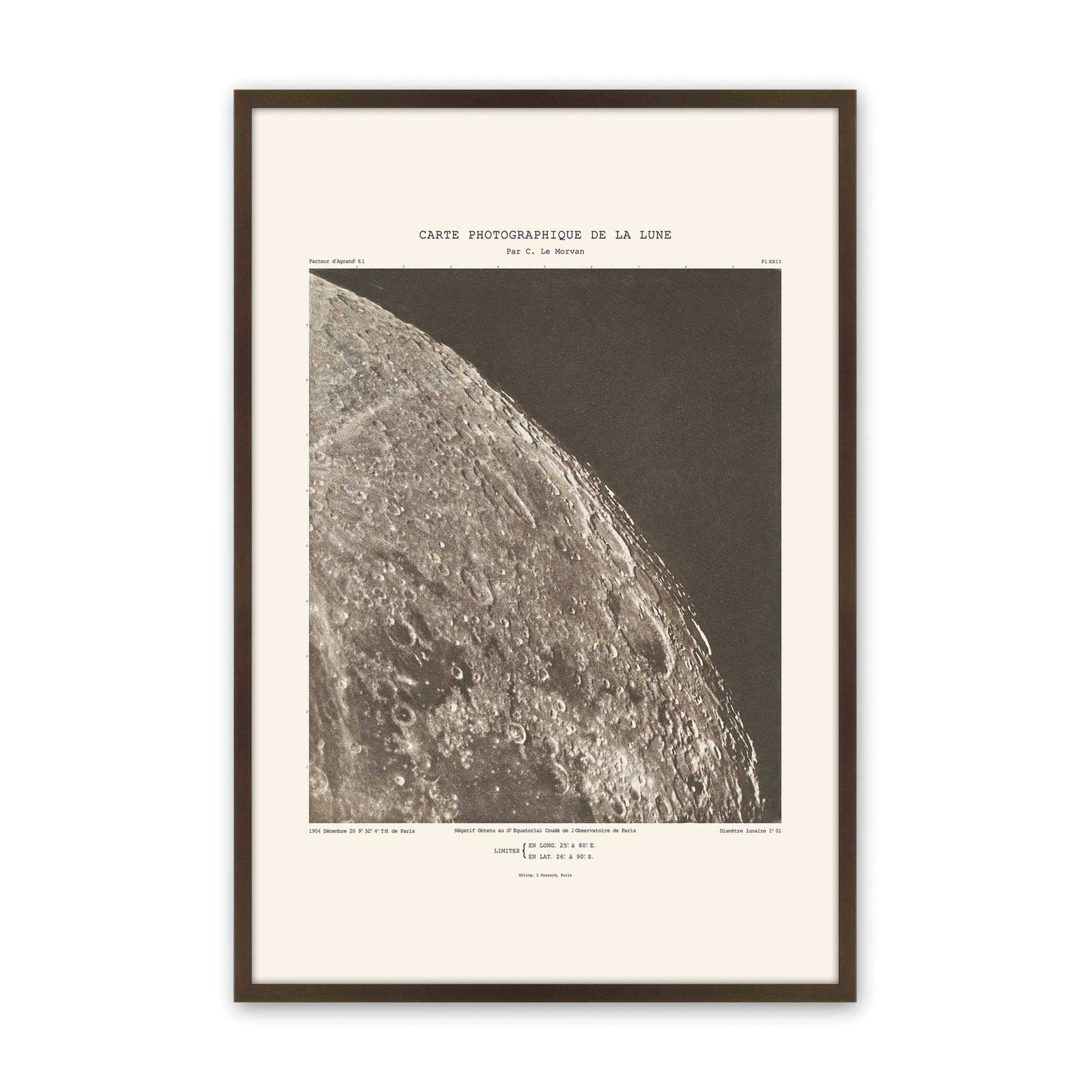 [Color:Brown], Picture of art in a Brown frame