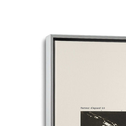 [Color:Polished Chrome], Picture of art in a Polished Chrome frame at an angle