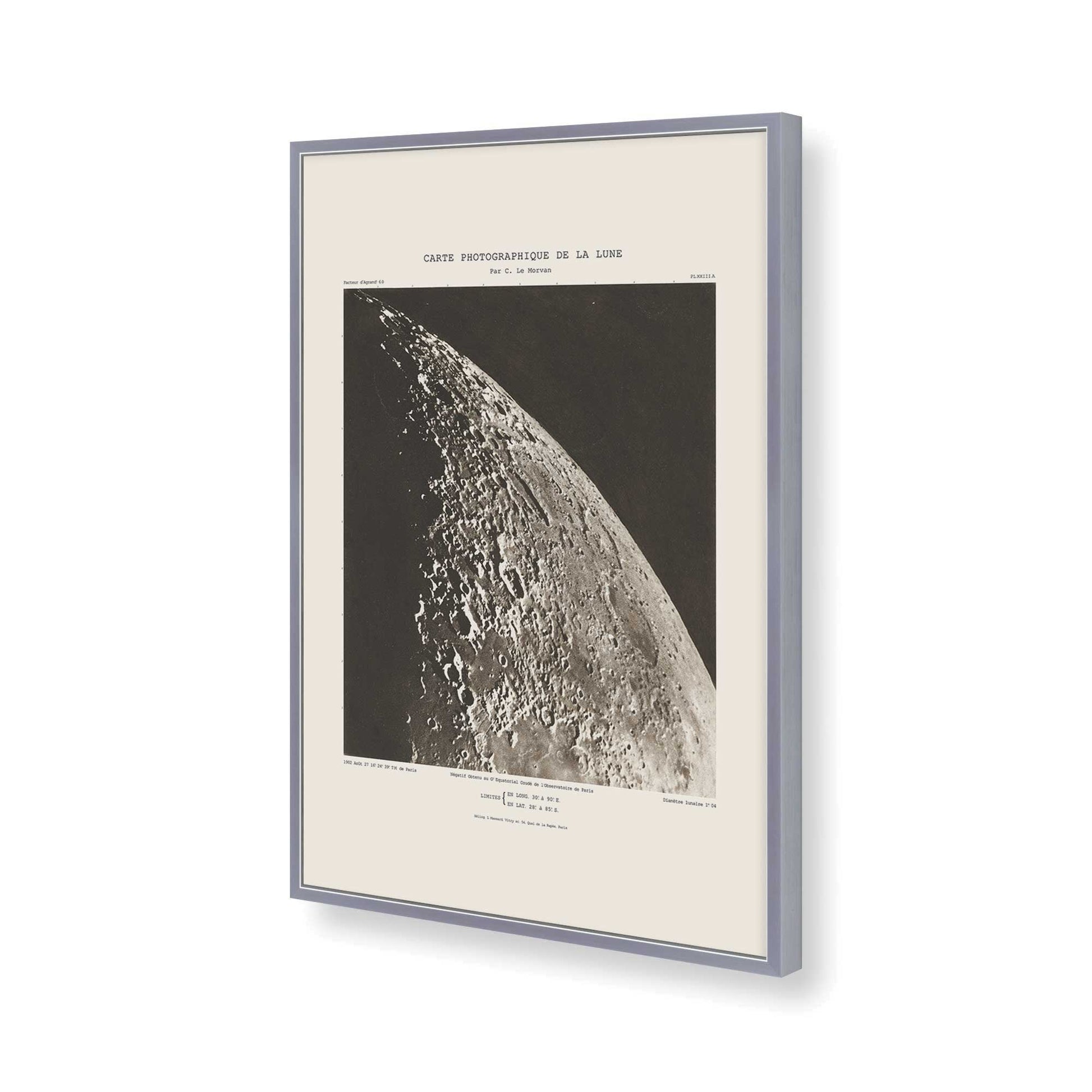 [Color:Polished Chrome], Picture of art in a Polished Chrome frame of the corner