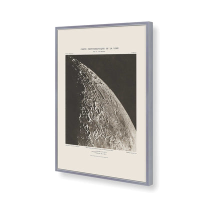 [Color:Polished Chrome], Picture of art in a Polished Chrome frame of the corner