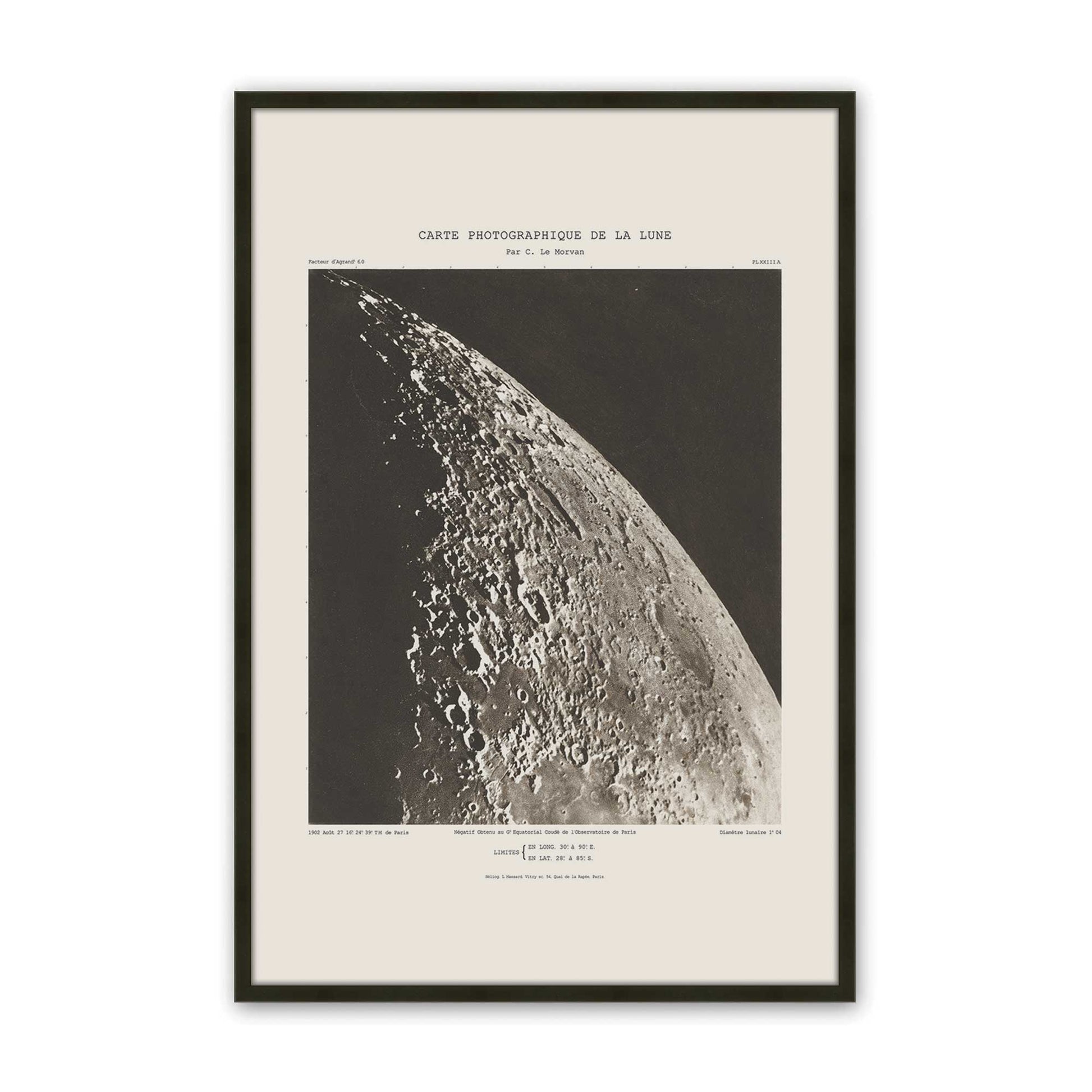 [Color:Satin Black], Picture of art in a Satin Black frame
