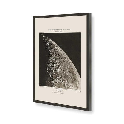 [Color:Satin Black], Picture of art in a Satin Black frame of the corner