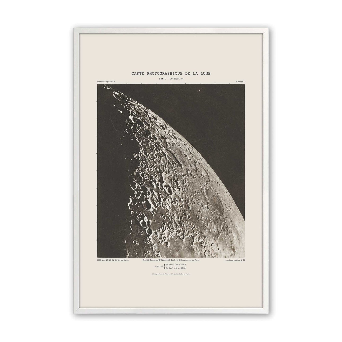 [Color:Opaque White], Picture of art in a Opaque White frame