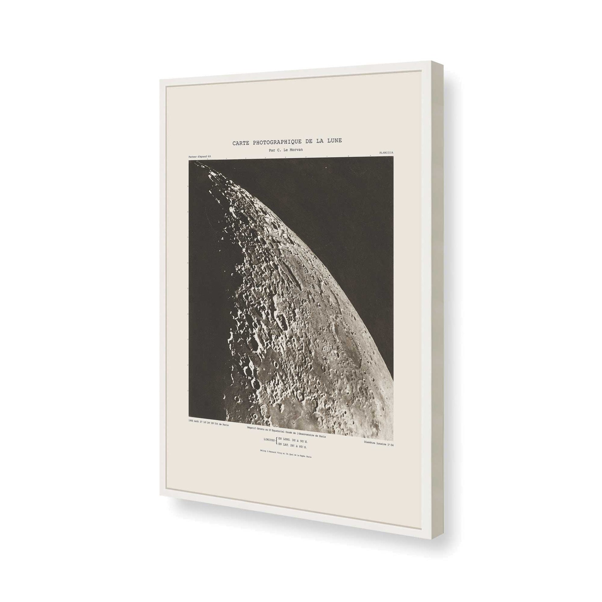 [Color:Opaque White], Picture of art in a Opaque White frame of the corner