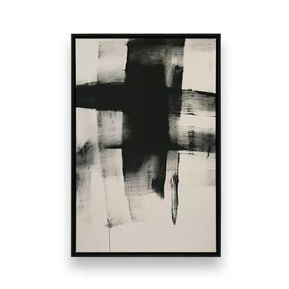 [Color:Satin Black], Picture of art in a Satin Black frame