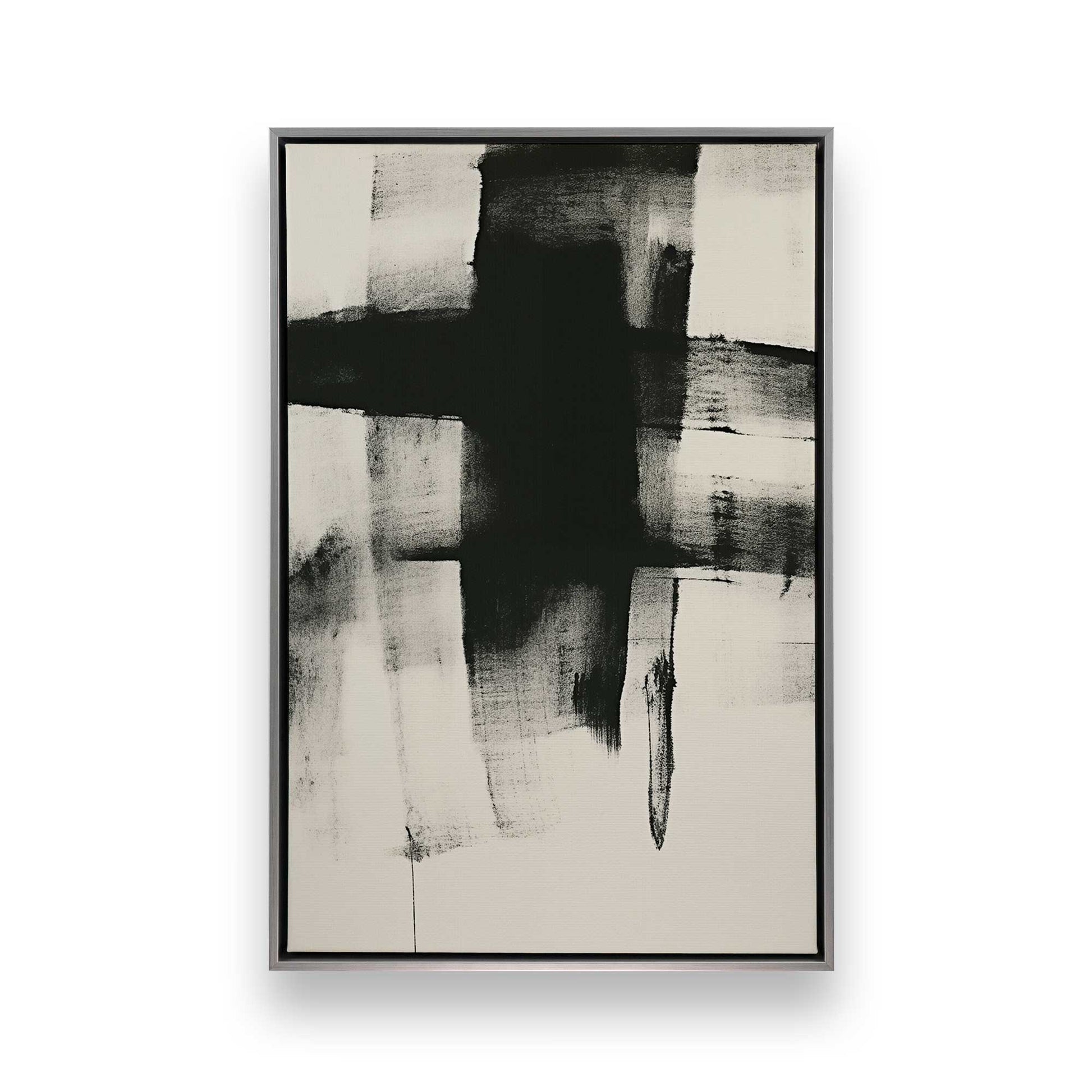 [Color:Opaque White], Picture of art in a White frame