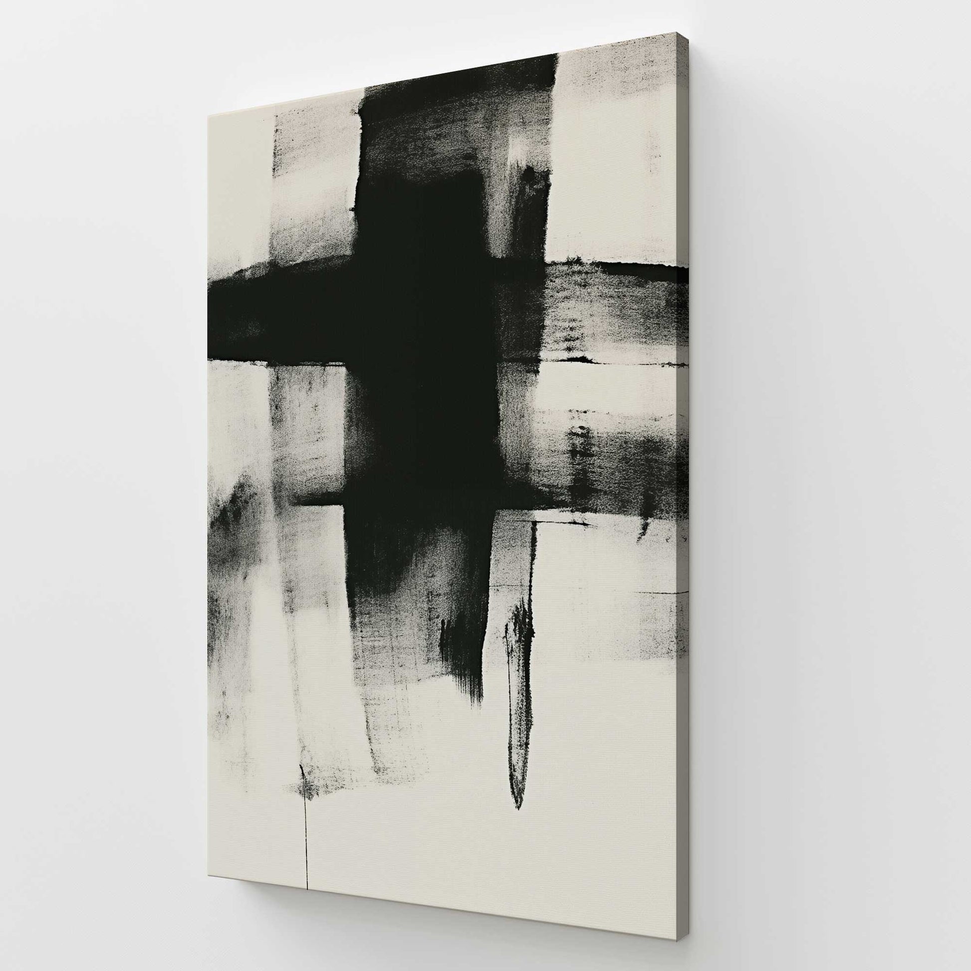 [Color:Stretched Canvas], Picture of art at an angle