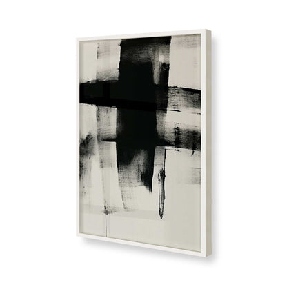 [Color:Opaque White], Picture of art in a Opaque White frame of the corner