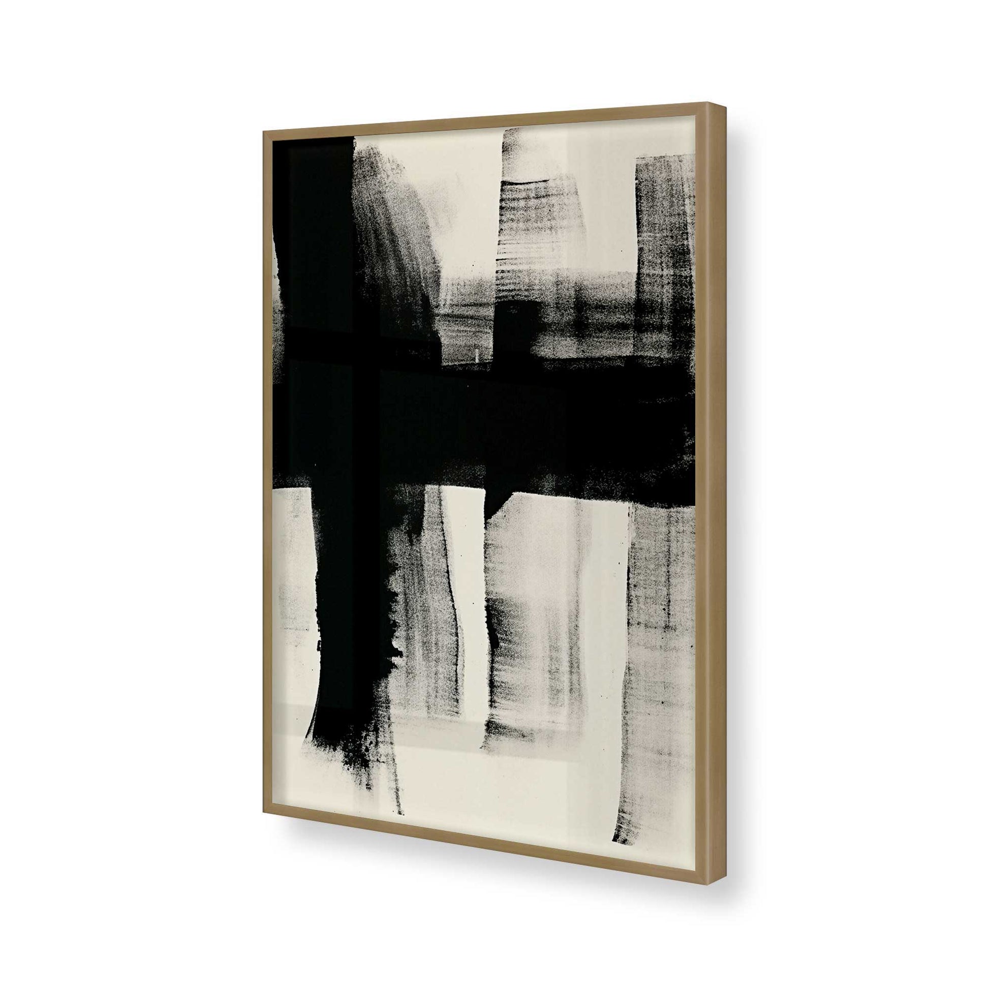 [Color:Brushed Gold], Picture of art in a Brushed Gold frame of the corner