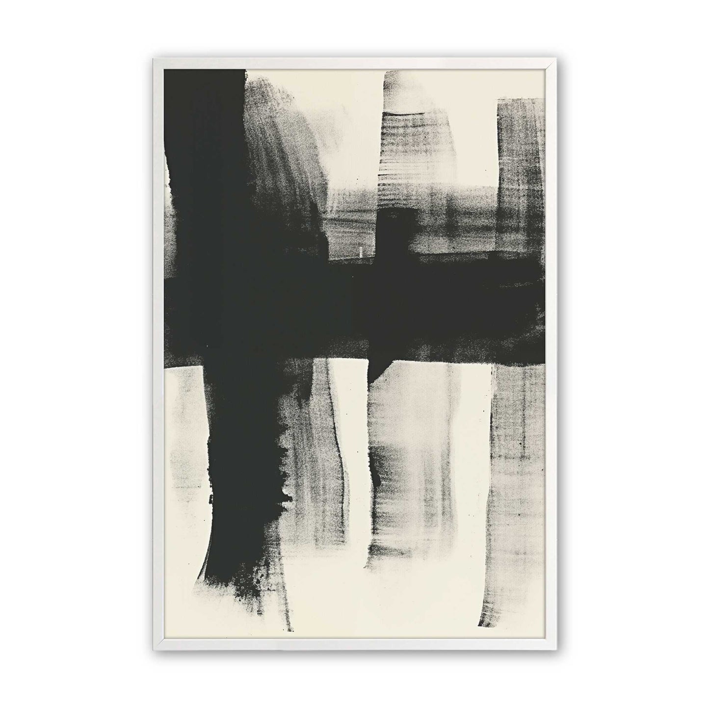 [Color:Opaque White], Picture of art in a Opaque White frame