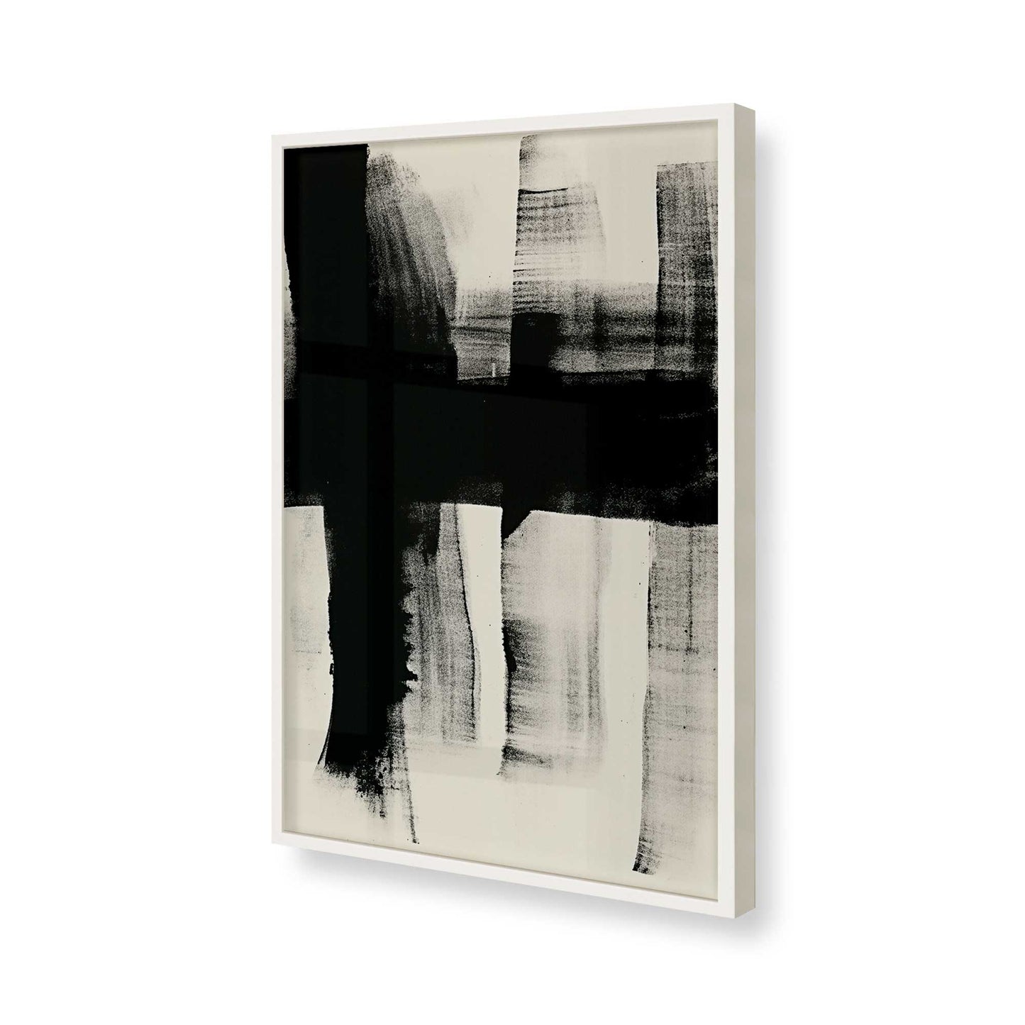 [Color:Opaque White], Picture of art in a Opaque White frame of the corner