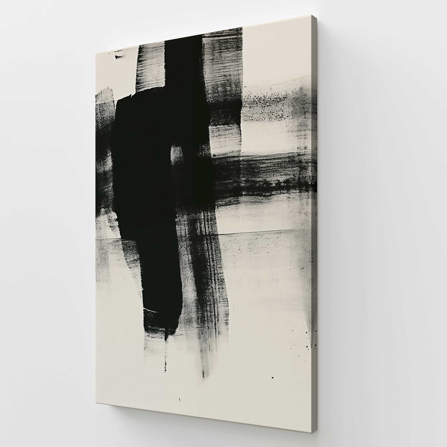[Color:Stretched Canvas], Picture of art at an angle