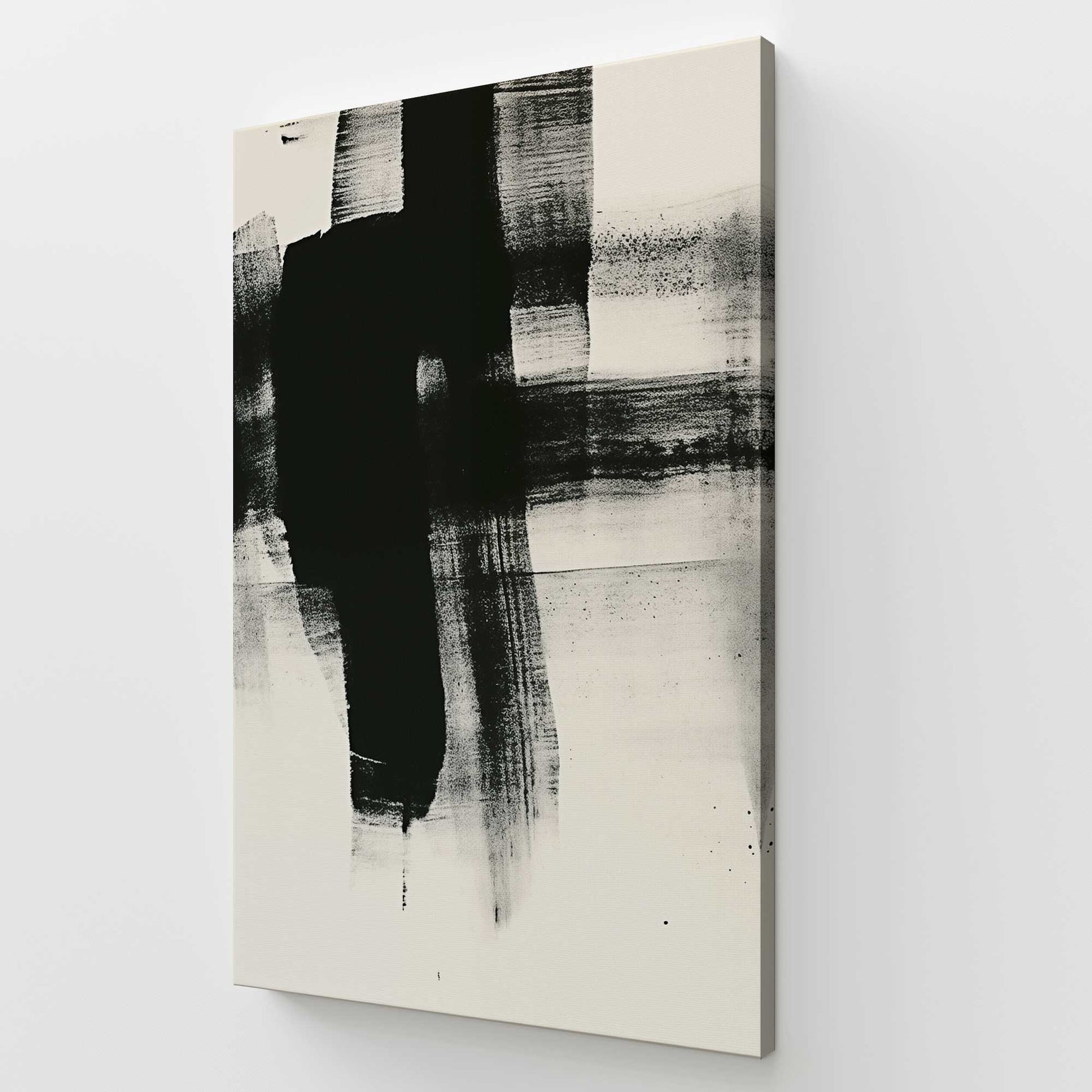 [Color:Stretched Canvas], Picture of art at an angle