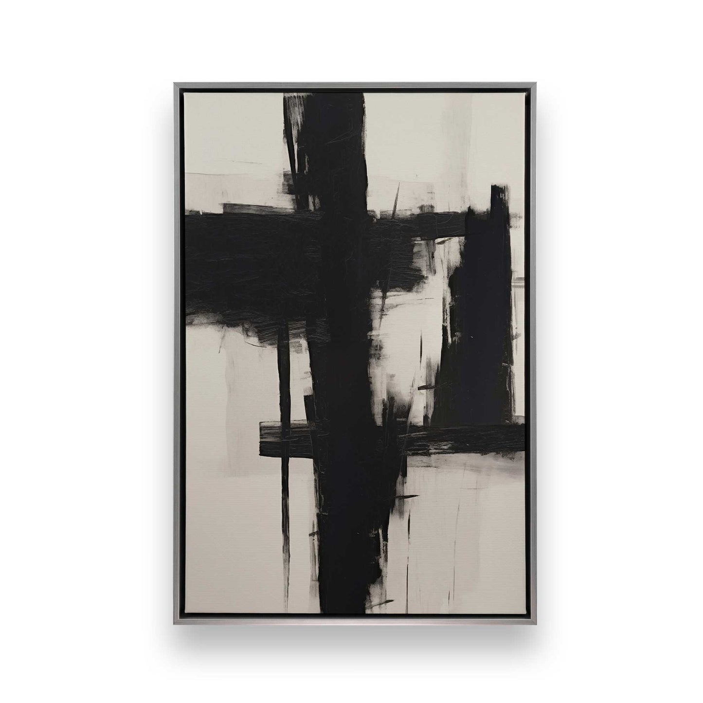 [Color:Opaque White], Picture of art in a White frame