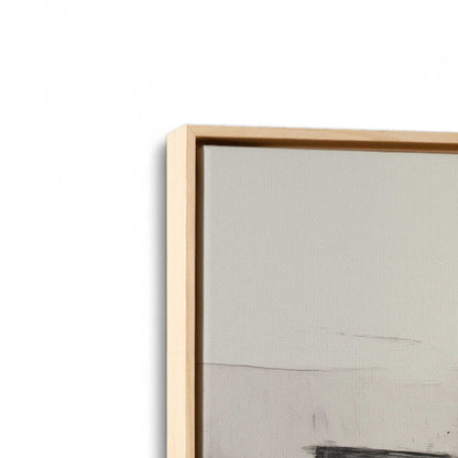 [Color:American Maple], Picture of art in a American Maple frame at an angle