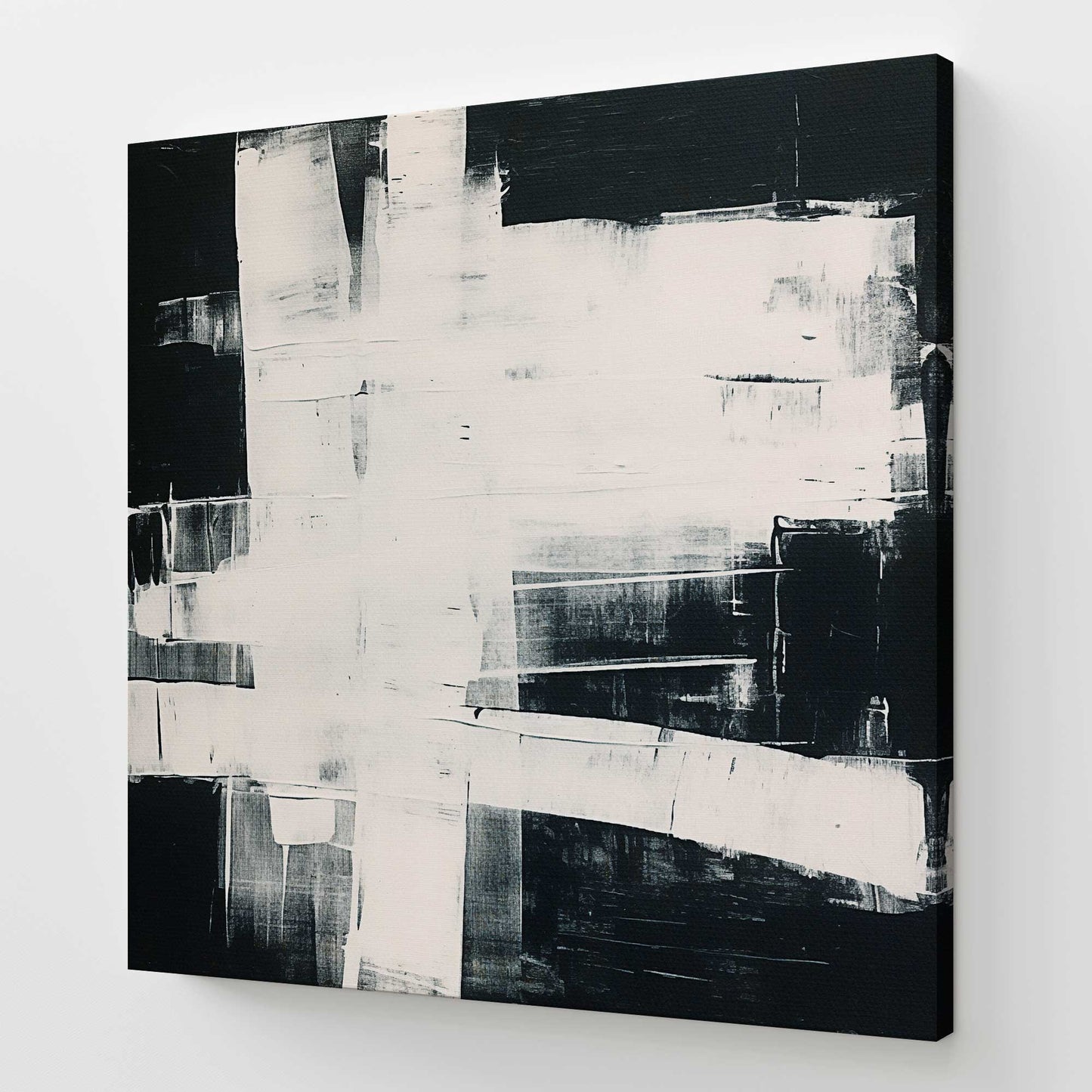 [Color:Stretched Canvas], Picture of art at an angle