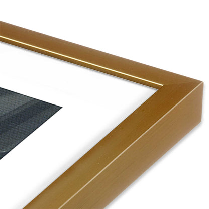 [Color:Polished Gold], Picture of art in a Polished Gold frame of the corner