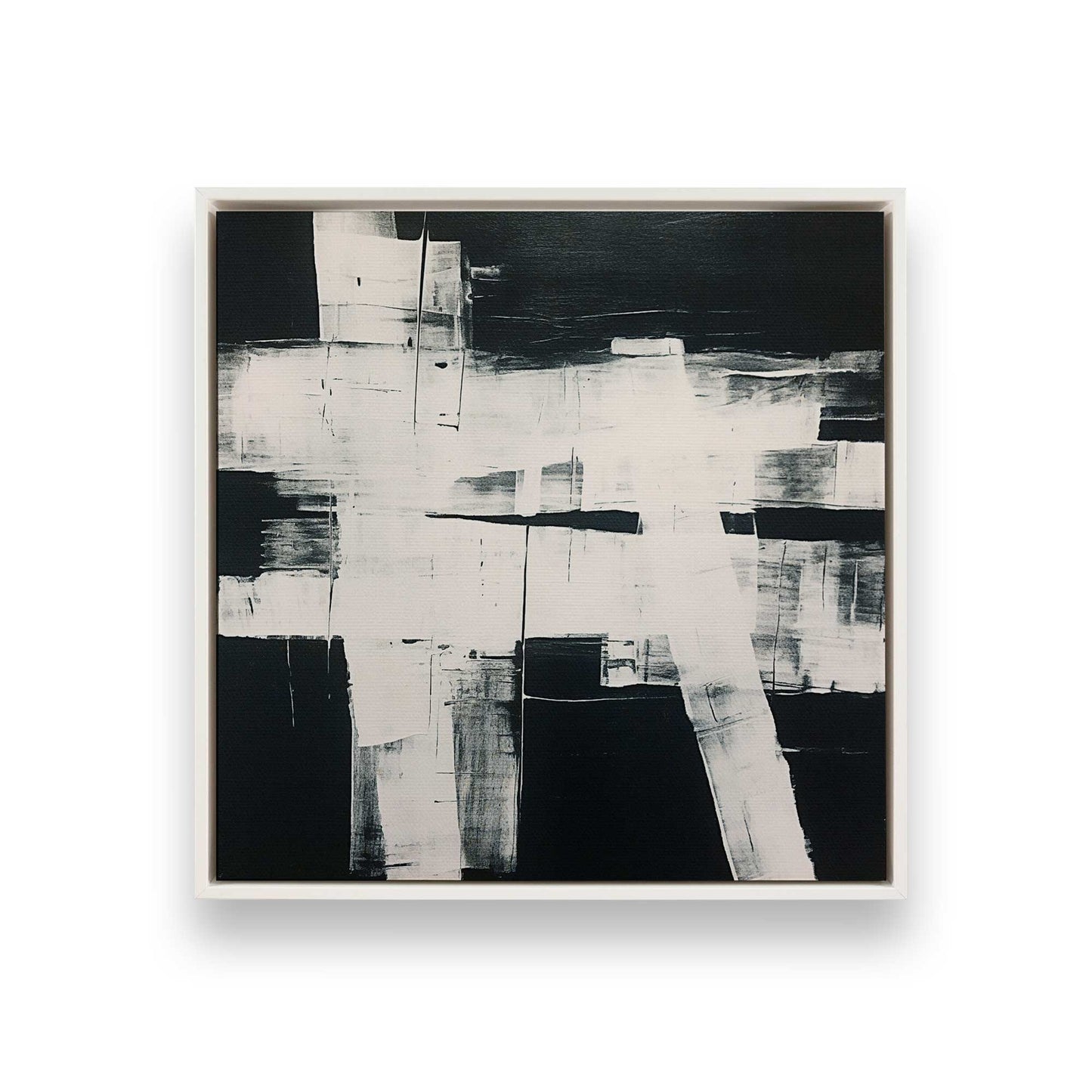 [Color:Opaque White], Picture of art in a White frame