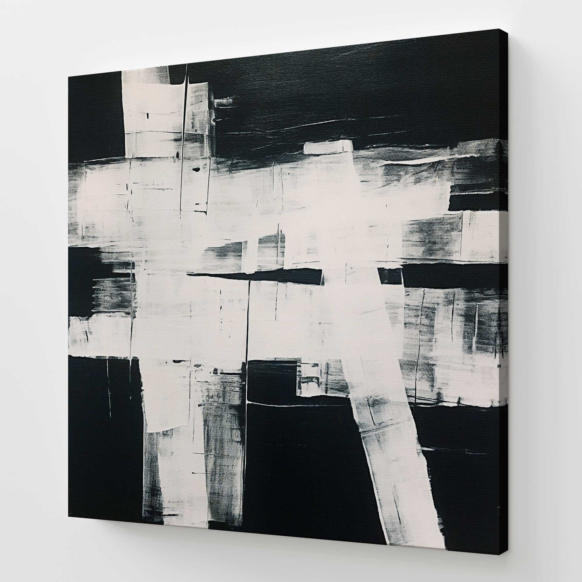 [Color:Stretched Canvas], Picture of art at an angle