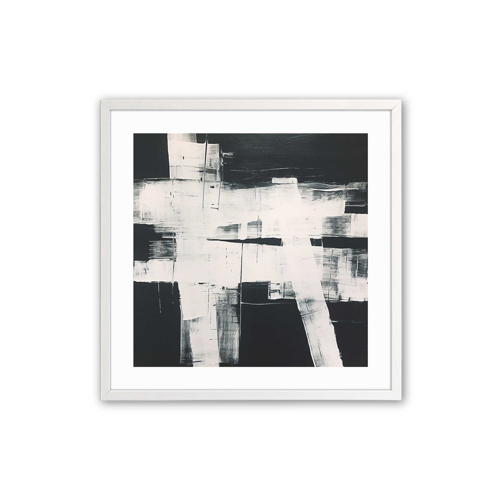 [Color:Opaque White], Picture of art in a Opaque White frame