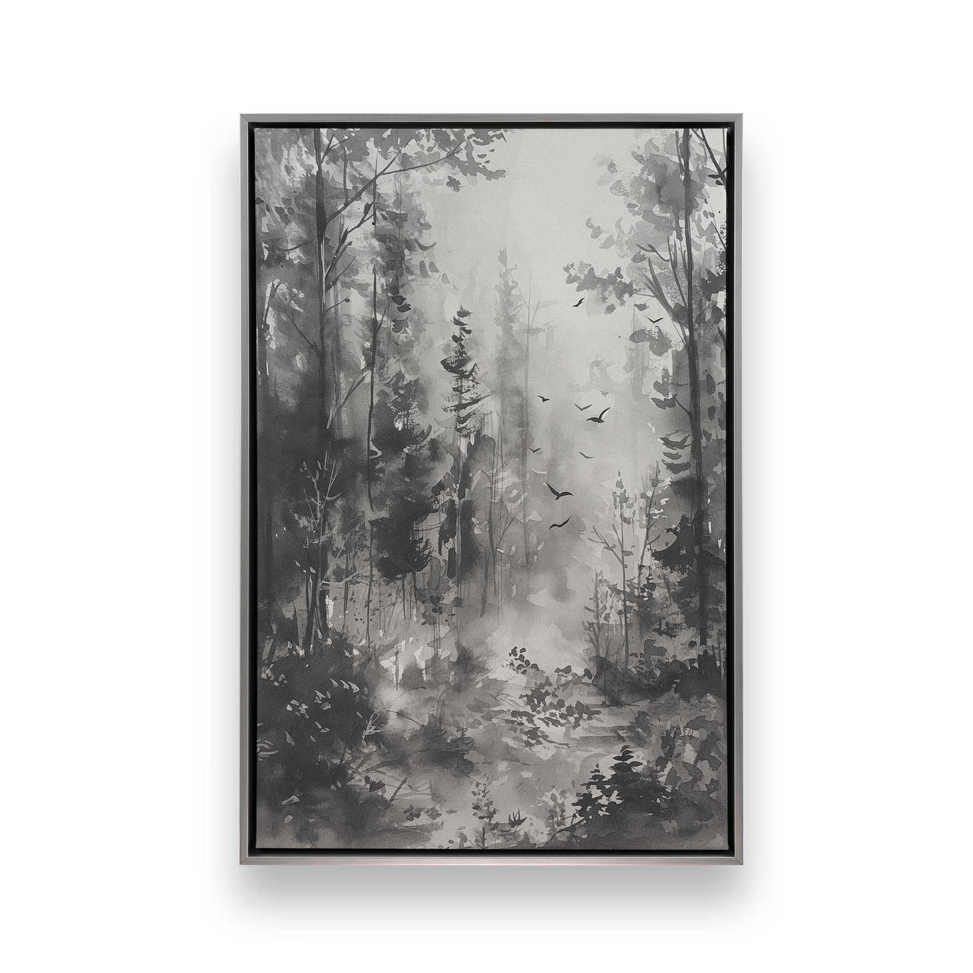 [Color:Opaque White], Picture of art in a White frame