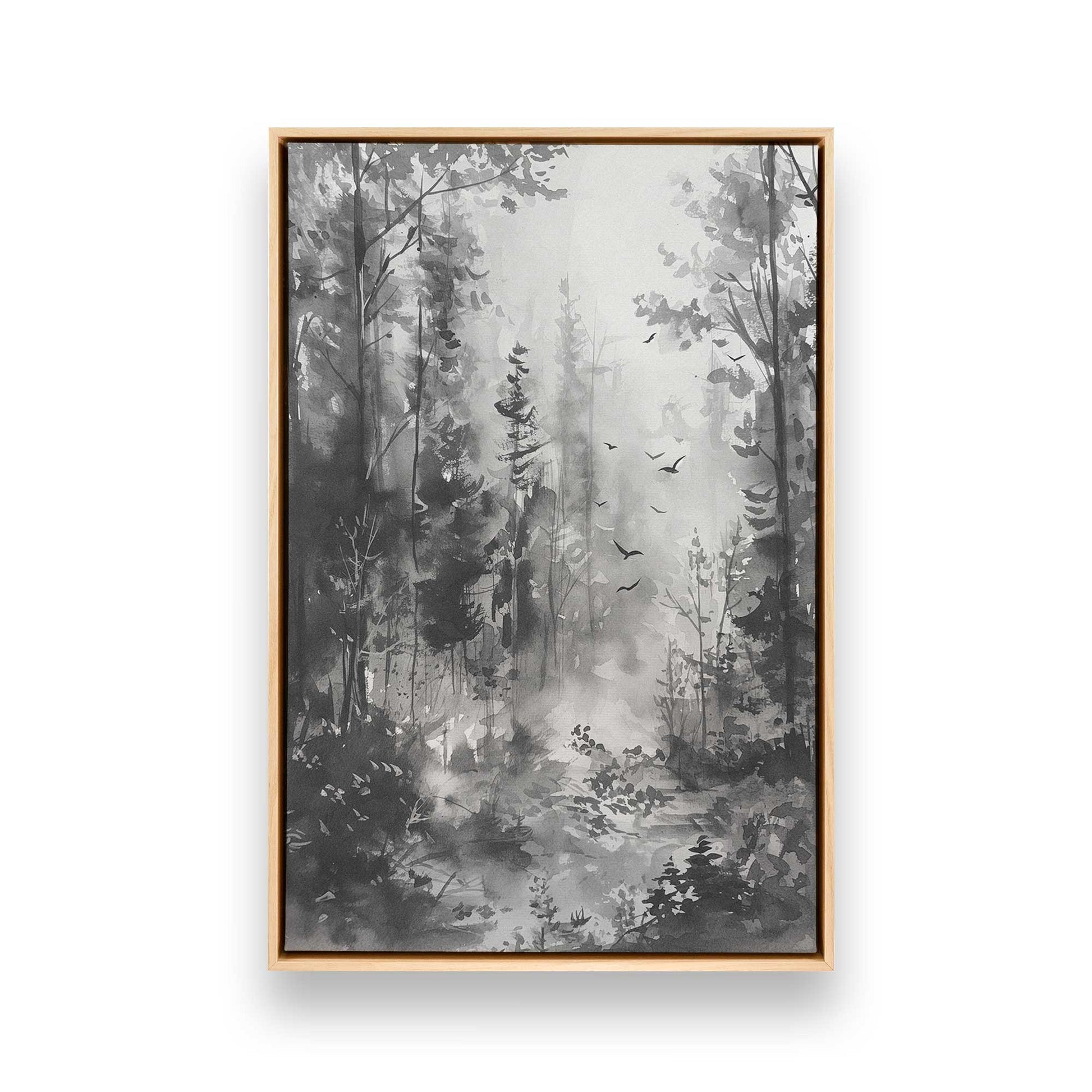 [Color:American Maple], Picture of art in a American Maple frame