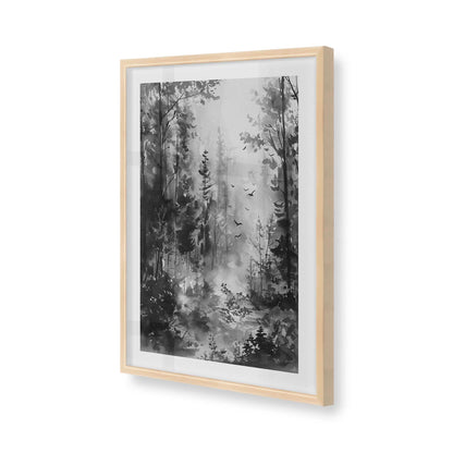 [Color:Raw Maple], Picture of art in a Raw Maple frame of the corner