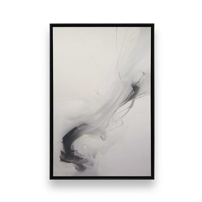 [Color:Satin Black], Picture of art in a Satin Black frame