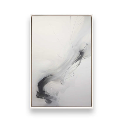 [Color:Opaque White], Picture of art in a White frame