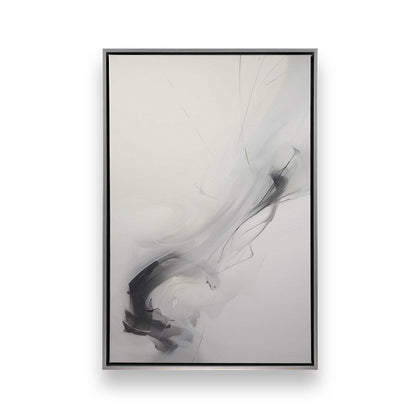 [Color:Opaque White], Picture of art in a White frame