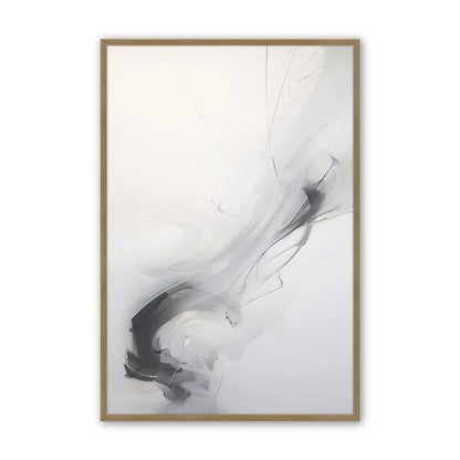 [Color:Brushed Gold], Picture of art in a Brushed Gold frame