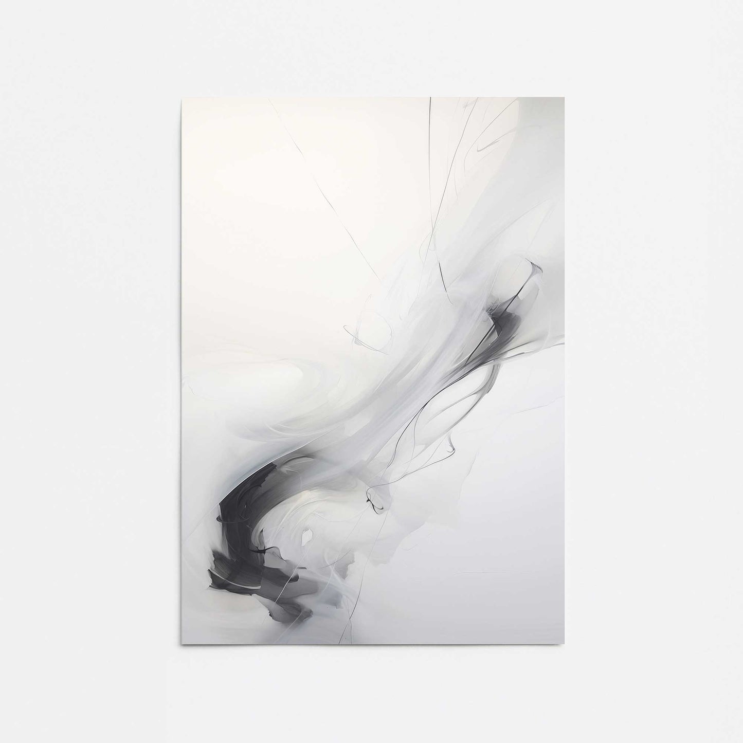 Ethereal Smoke Dance I Promotional Rolled Print