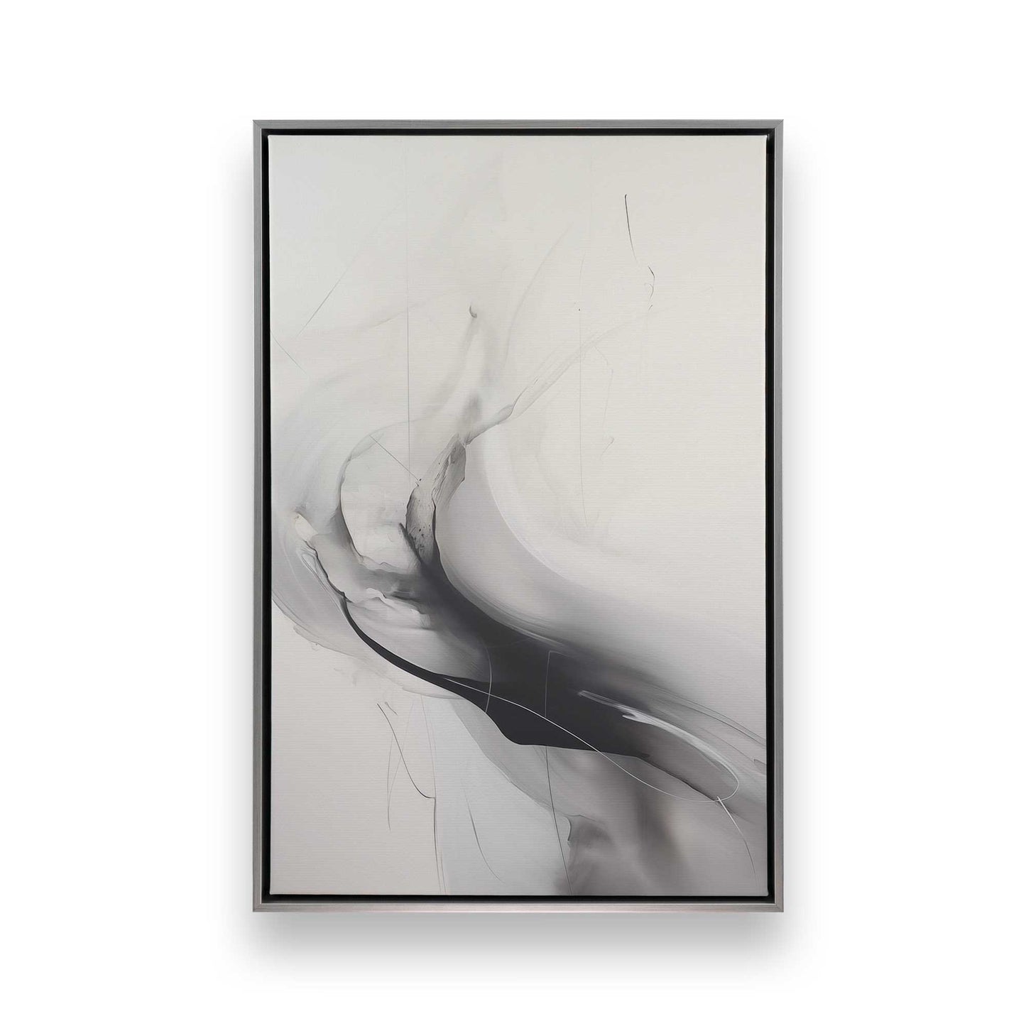 [Color:Opaque White], Picture of art in a White frame