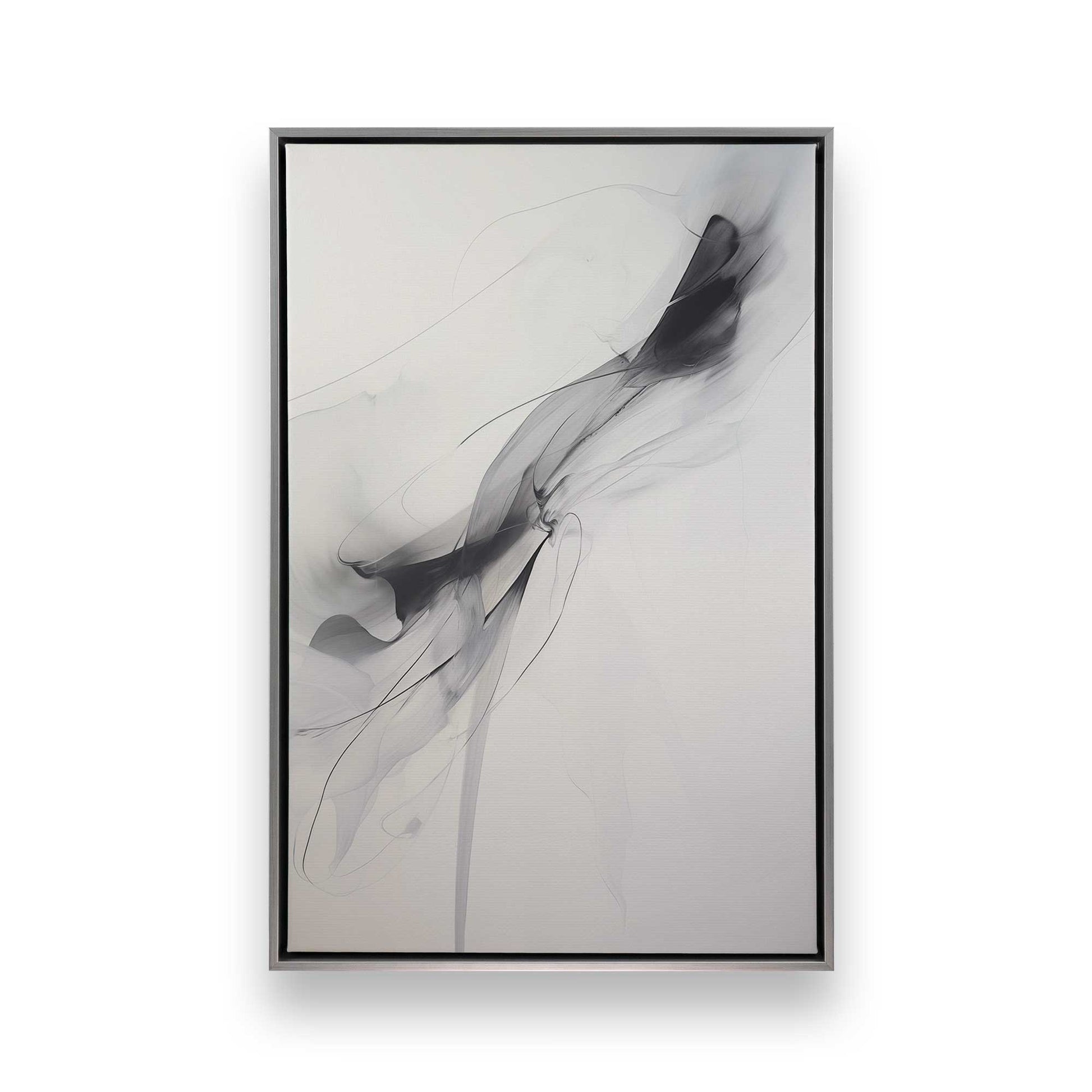 [Color:Opaque White], Picture of art in a White frame