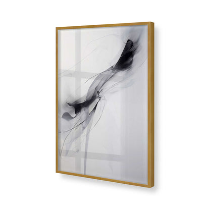 [Color:Polished Gold], Picture of art in a Polished Gold frame of the corner