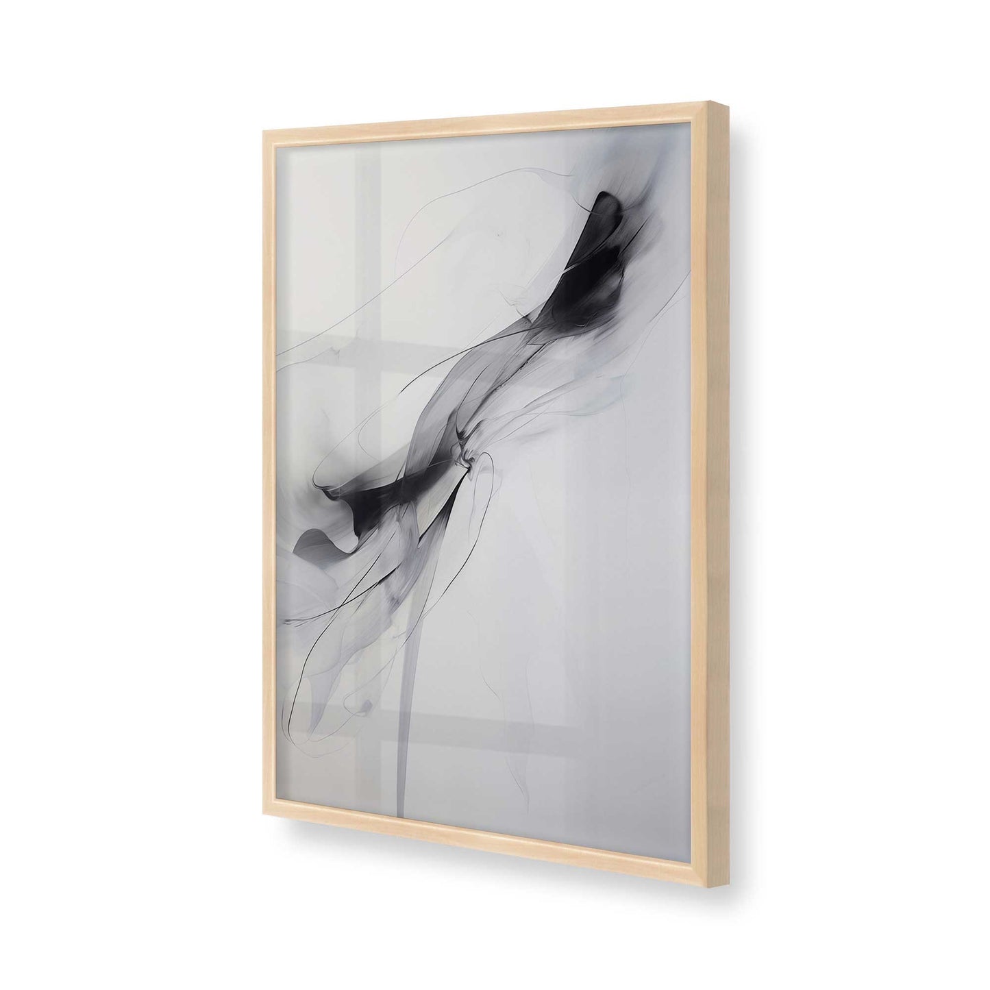 [Color:Raw Maple], Picture of art in a Raw Maple frame of the corner