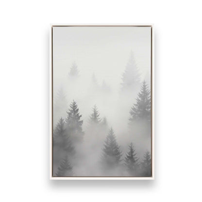 [Color:Opaque White], Picture of art in a White frame